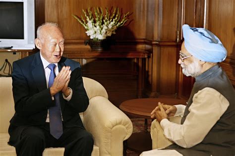 lee kuan yew on india